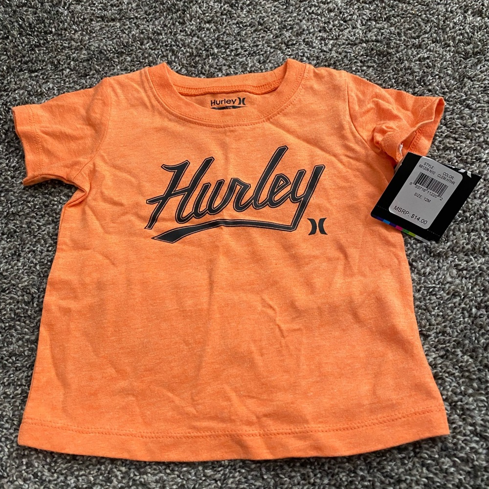 Hurley Kids Vibrant Orange Tee